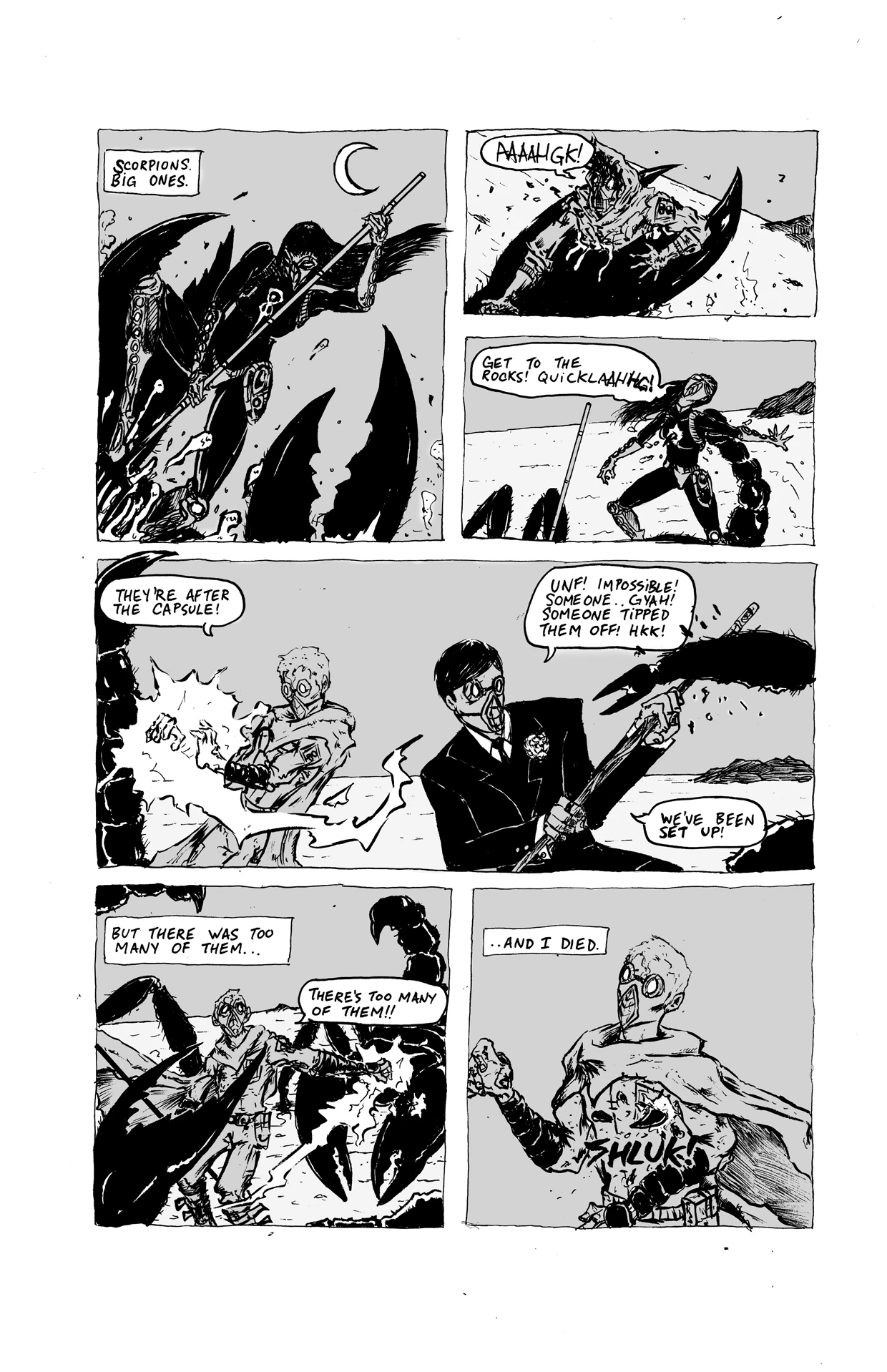 Comic by Hank Pine